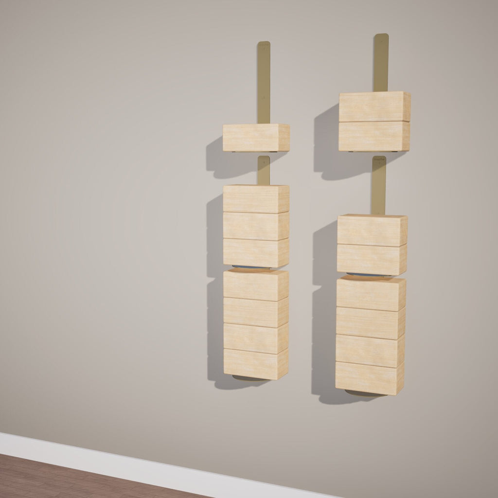 Yoke Yoga Block Bracket | Gold