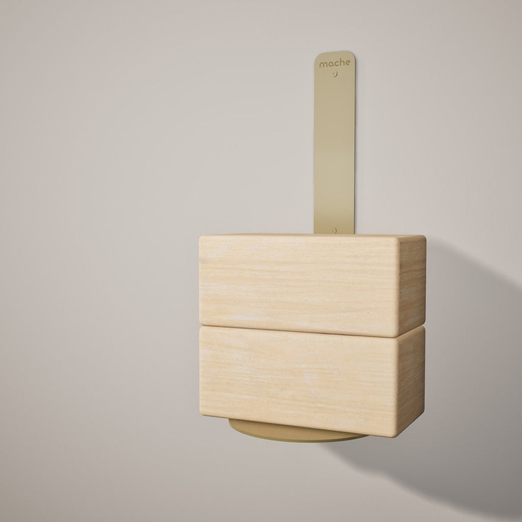 Yoke Yoga Block Bracket | Gold