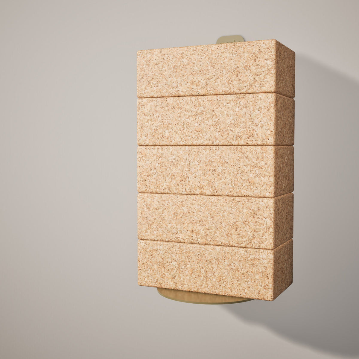 Yoke Yoga Block Bracket | Gold