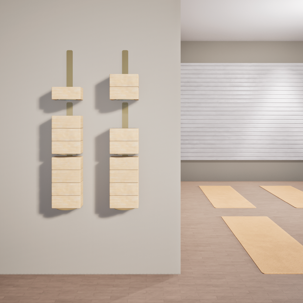 Yoke Yoga Block Bracket | Gold