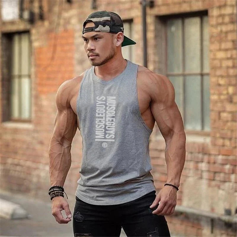 Men's Stringer Tank Top – Bodybuilding Singlet