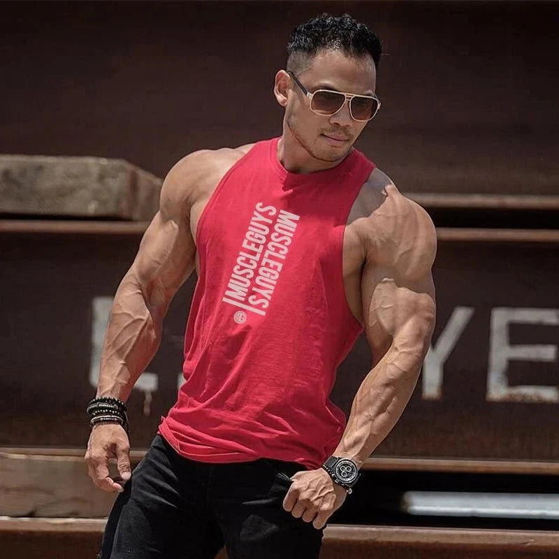 Men's Stringer Tank Top – Bodybuilding Singlet